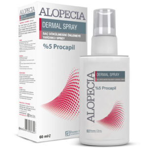 Alopecia Anti Hair Loss Dermal Spray 60 ml is an effective treatment for reducing hair loss and promoting healthy hair growth.
