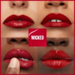 this lipstick is designed to provide a bold and vibrant look that stays put all day.