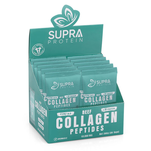 Visit Supra Protein Beef Collagen Supplementary Food 28 Sachets