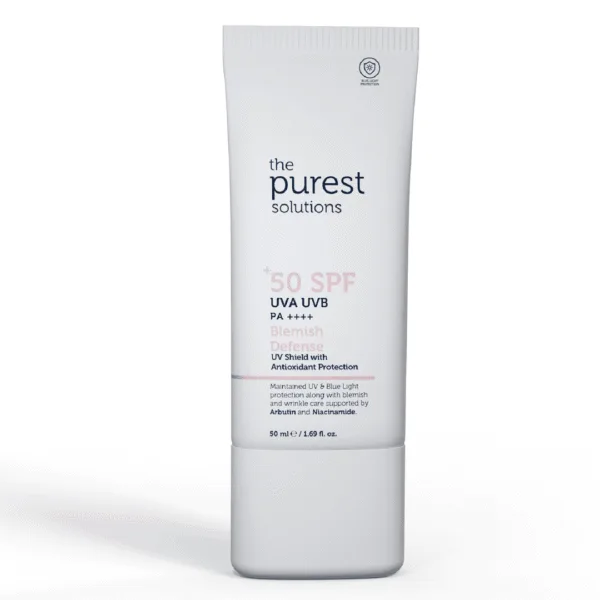 Introducing Antioxidant Sunscreen For Blemished Skin 50+ Spf Uva-uvb is specifically formulated for blemished skin, providing broad-spectrum protection against both UVA and UVB rays. With SPF 50+, it offers high-level defense against sun damage while helping to reduce the appearance of blemishes.