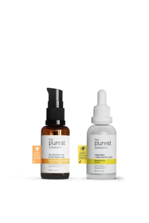 نقدم لكم ذا بيورست سوليوشنز مضاد للشوائب مجموعة العناية بتفتيح البشرة - The Purest Solutions. تحتوي هذه المجموعة على مكونات فعّالة تعمل على تقليل ظهور البقع الداكنة وتوحيد لون البشرة، مما يمنحك بشرة نقية ومشرقة. توفر المجموعة عناية متكاملة تساعد على تحسين ملمس البشرة وتعزيز نضارتها، لتكون جزءًا أساسيًا من روتينك اليومي.