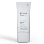 نقدم لكم ذا بيورست سوليوشنز واقي من الشمس للبشرة الدهنية 50+ عامل حماية - The Purest Solutions، واقي شمس مصمم خصيصاً للبشرة الدهنية، يوفر حماية عالية ضد الأشعة فوق البنفسجية (UVA وUVB) مع الحفاظ على توازن البشرة ومنع اللمعان الزائد.