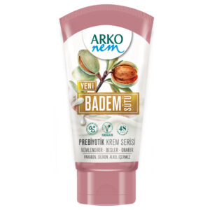 Arko Nem Prebiotic Almond Milk Cream 60 ml is the perfect choice for daily skin care and effective hydration, due to its formula enriched with prebiotics