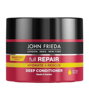 Introducing the John Frieda Full Repair Hydrate and Rescue Deep Conditioner 250 ml, a nourishing solution for your hair care needs.