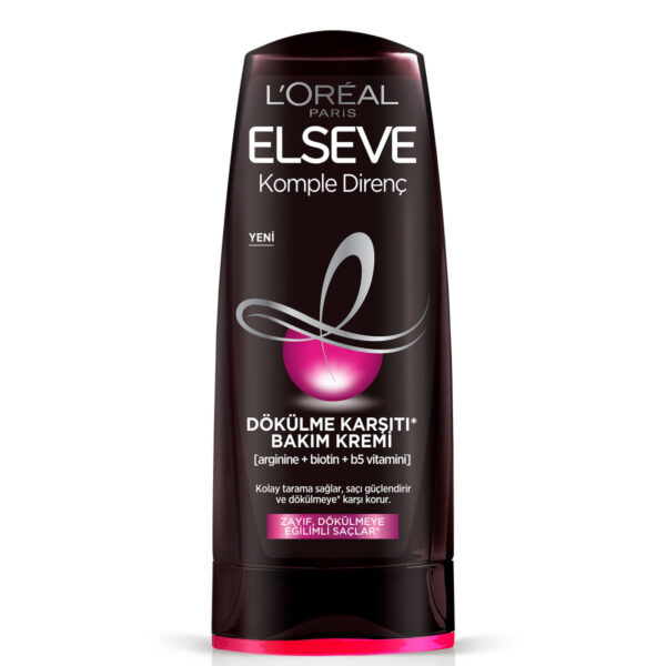 Loreal Paris Elseve Complete Resistance Anti-Hair Care Cream 360 ml is the perfect solution for protecting and strengthening your hair from root to tip.