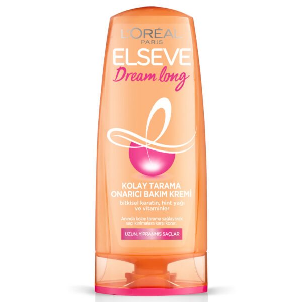 Loreal Paris Elseve Dream Long Easy Comb Hair Care Cream 360 ml is the ultimate solution for managing long, tangled hair and keeping it smooth.