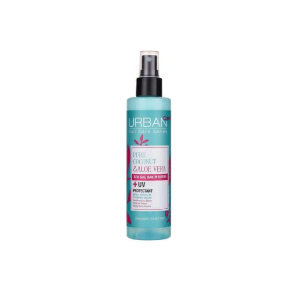 Introducing the Urban Care Pure Coconut and Aloe Vera Liquid Hair Care Cream 200 ml, a nourishing and hydrating solution for your hair care needs.