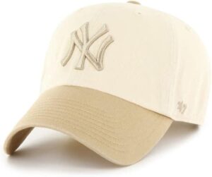 Goldmine Unisex Baseball Nyc Hat Ecru