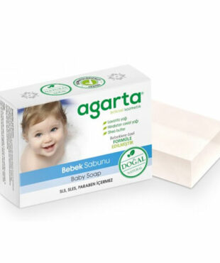 Agarta Baby Soap 150 gr is the perfect choice for taking care of your baby's delicate skin, providing gentle cleansing and nourishment.