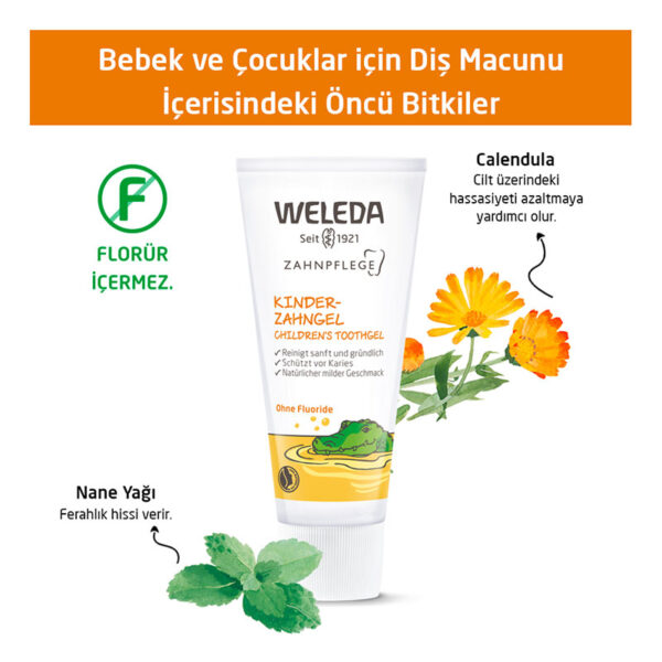 Weleda Organic Toothpaste for Babies and Children 50 ml - Image 4