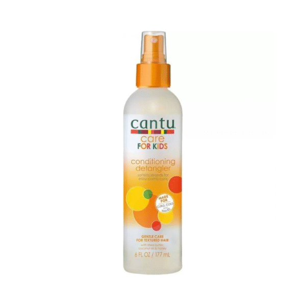 Introducing the Cantu Conditioning Detangler For Kids 177 ml, a nourishing solution for your baby's delicate hair. This natural oil is designed to moisturize and promote healthy hair growth.