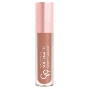 Introducing the Golden Rose Soft and Matte Creamy Lipcolor Lipstick NO:118, the perfect addition to your makeup collection for a flawless, matte finish.