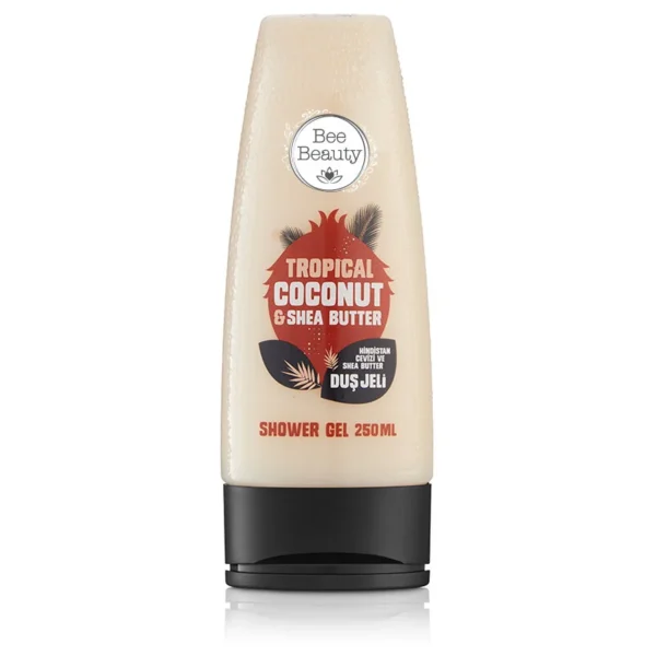 Introducing the luxurious Bee Beauty Coconut and Shea Butter Shower Gel 250 ml, a nourishing and hydrating formula that will leave your skin feeling refreshed and rejuvenated.