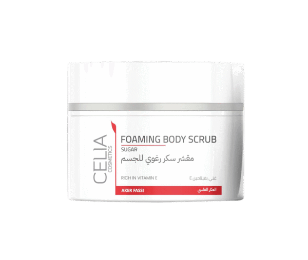 Introducing the Celia Foaming Body Scrub With Aker Fassi 400 g, size 400 grams from Celia - a luxurious and effective solution for cleansing your skin.
