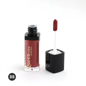 Introducing the Queen View Liquid Rouge Lipgloss - (35) , the perfect addition to your makeup routine for a luscious and vibrant pout.