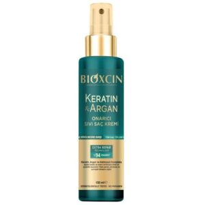 بلسم سائل لإصلاح الكيراتين والأرغان من بيوكسين، 150 مل | Bioxcin هو الحل المثالي لاستعادة صحة وقوة الشعر التالف والمتقصف، بفضل تركيبته الغنية بالكيراتي.
