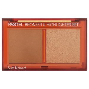 Introducing the Pastel Profashion Bronzer & Highlighter Set Sun Kissed 02, a must-have for achieving a radiant and sun-kissed complexion.