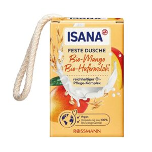 Isana Solid Shower Gel Oat Milk Mango 1000 gr
