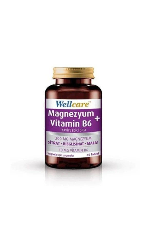 Wellcare Magnezyum Vitamin B6