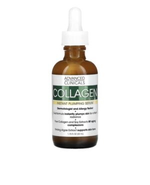 نقدم لكم سيروم الكولاجين الفوري من ادفانس كلينيكالز 52 مل | Advanced Clinicals، وهو حل قوي للعناية بالبشرة مصمم لتجديد وتغذية بشرتك.