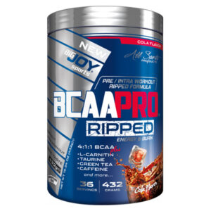 Introducing Bigjoy Sports BCAA Pro 4.1.1 Ripped Cola 432 g, the ultimate solution for muscle recovery and performance enhancement.
