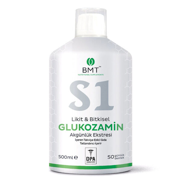 Introducing the BMT Biomet S1 Glucosamine Liquid and Herbal Food Supplement 500 ml, a powerful solution for supporting overall joint health.