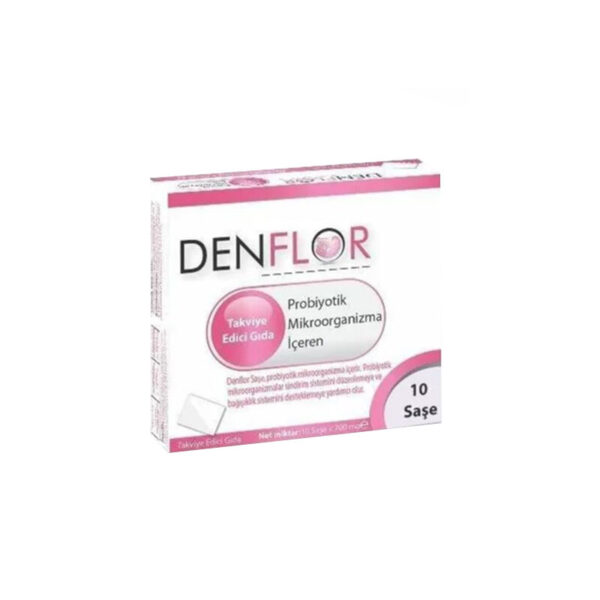 نقدم لكم دينفلور بروبيوتيك 10 أكياس | Denflor، وهي طريقة مريحة وفعالة لتعزيز صحة الأمعاء والعافية بشكل عام. مع مزيج من البروبيوتيك المنسق بعناية كل كيس مليء بالبكتيريا المفيدة لدعم عملية الهضم والمناعة.