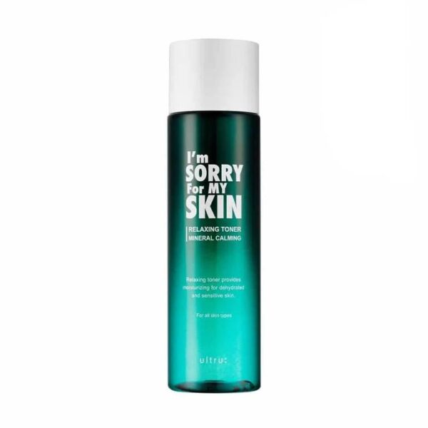 نقدم لكم تونر الإسترخاء من ايم سوري فور ماي سكين 200 مل | I'm Sorry For My Skin، الإضافة المثالية لروتين العناية بالبشرة للحصول على تجربة مهدئة ومتجددة.