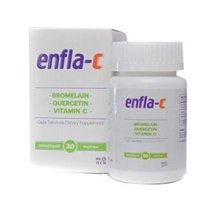 إنفلا سي، طعام تكميلي، 30 كبسولة عشبية | Enfla C، مكمل غذائي يحتوي على مزيج من الأعشاب الفعّالة التي تدعم صحة الجهاز المناعي وتعزز مقاومة الجسم للأمراض.