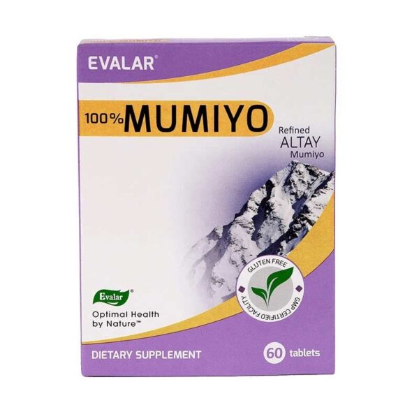 Introducing Evalar Mumiyo 60 Tablets, a premium supplement for your overall health and wellness.
