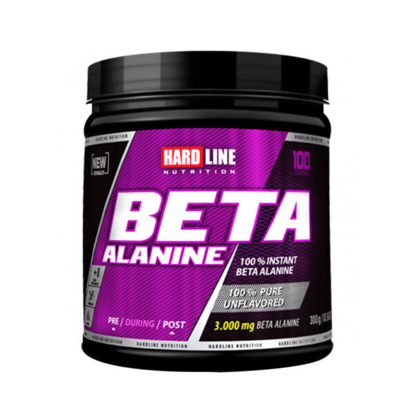 Introducing the Hardline Beta Alanine 300 g, a powerful supplement to support your vitamin and health needs.