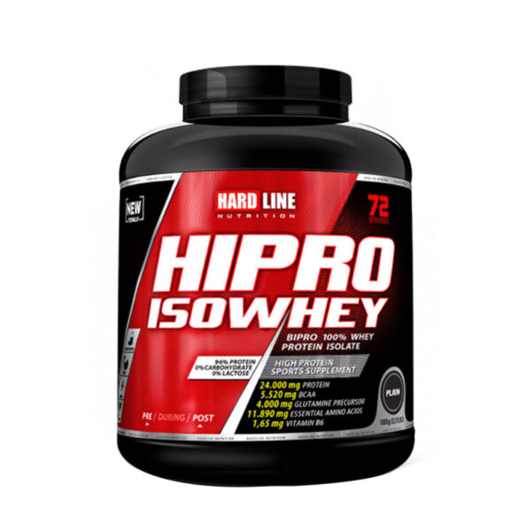 Introducing the Hardline Hipro isoWhey 1800 g, a powerful and high-quality vitamin supplement designed to support overall health and well-being.