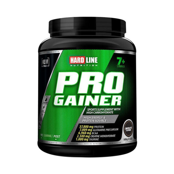 Introducing the Hardline Progainer Strawberry 1406 g, a high-quality supplement for promoting overall health and well-being.
