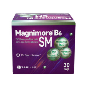 ماجنيمور بي 6 إس إم، مكمل غذائي بسيترات المغنيسيوم، 30 كيسًا | Magnimore