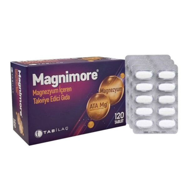 Introducing Magnimore 120 Tablets, a convenient way to add essential magnesium to your daily routine.
