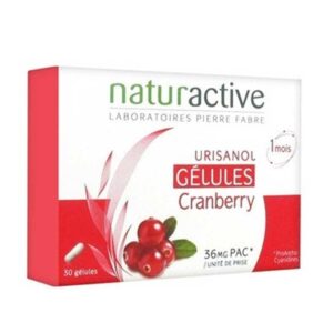 Introducing Naturactive Urisanol Gelules Cranberry 30 Capsules, a powerful supplement designed to support urinary tract health.