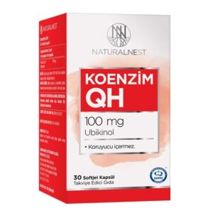 Introducing the Naturalnest Coenzyme QH 30 Soft Capsule, a potent supplement designed to support overall health and well-being.