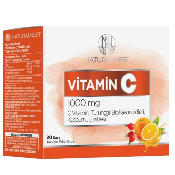 Naturalnest Vitamin C 1000 mg 20 sachets