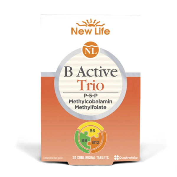 New Life B Active Trio Food Supplement 30 Capsules is the perfect combination of vitamins and minerals designed to support overall health.