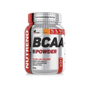 Introducing the Nutrend BCAA Powder 500 g, a powerful supplement for muscle recovery and growth. Packed with essential branched-chain amino acids, this product is designed to support your fitness goals and enhance your performance.