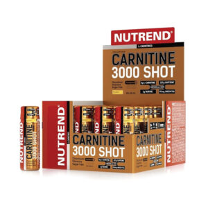 Introducing the Nutrend Carnitine Shot 3000 Shot 20 Ampoules, your ultimate source of L-Carnitine for a healthy dose of energy and metabolism support.