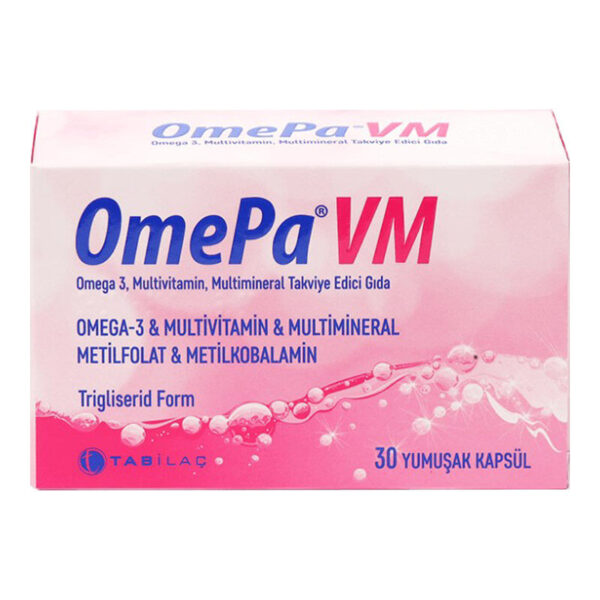 OmePa VM Food Supplement 30 Soft Capsules
