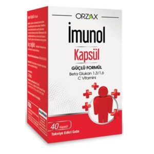 نقدم لكم أورزاكس إيمونول 40 كبسولة | Orzax، وهو مكمل قوي لتعزيز المناعة مصمم لدعم صحتك العامة ورفاهيتك.