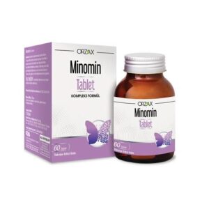 Introducing Orzax Minomin 60 Tablets, a powerful addition to your vitamin and health routine. These tablets are packed with essential nutrients to support overall wellbeing and vitality.