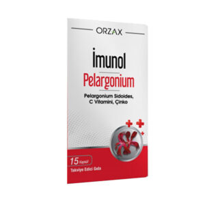 Introducing the Orzax Ocean Imunol Pelargonium 15 Capsules, a powerful addition to your daily health routine.
