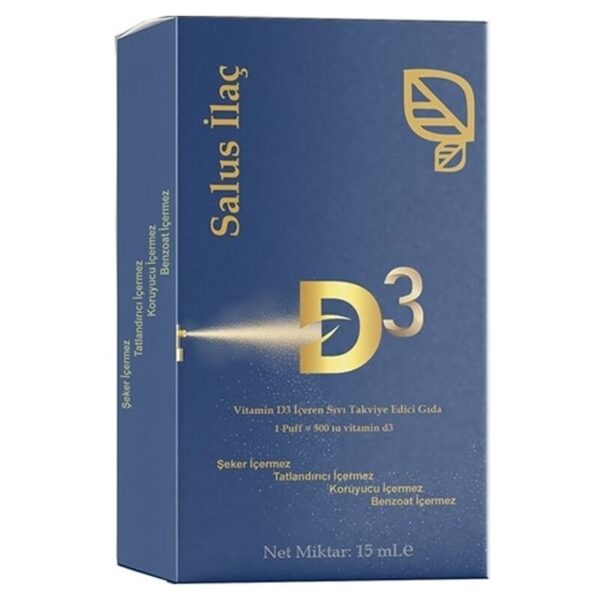 Salus Pharmaceutical Food Supplement Containing Vitamin D3 15 ml
