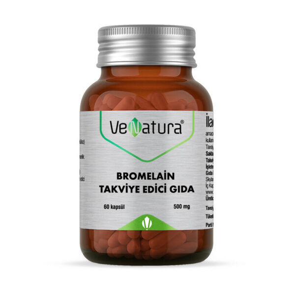 VeNatura Bromelain Supplementary Food 60 Capsules, is the perfect choice for supporting digestion and improving overall health.