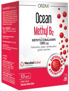 Orzax Ocean Methyl B12 10 ml - Food Supplement