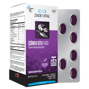 Introducing the Zade Vital Black Cumin Oil Blister 60 Capsules, a powerful supplement for boosting overall health and wellness.