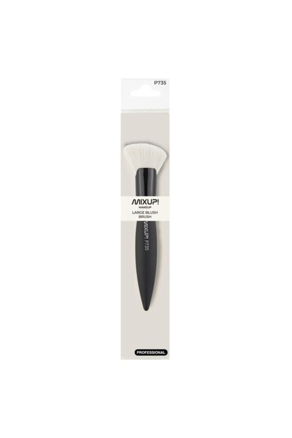Introducing the Mixup Professional Angled Blush Brush P735, this brush is the ultimate tool for flawless makeup application.